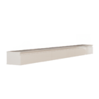 Aparador Suspenso Para Hall De Entrada 3 Gavetas 1,80m Aspen