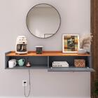 Aparador Suspenso Pequeno Cantinho Café 1 Porta Nicho Decor S