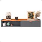 Aparador Suspenso Pequeno Cantinho Café 1 Porta Nicho Decor S