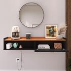 Aparador Suspenso Pequeno Cantinho Café 1 Porta Nicho Decor S