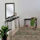 Aparador Tampo Console Pés Hairpin Legs Estilo Industrial Pre