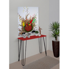 Aparador Tampo Console Pés Hairpin Legs Estilo Industrial Ver