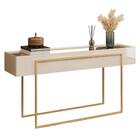 Aparador Tampo Espelhado 137 Cm Pes Metal Kika Dj Moveis