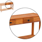 Aparador Tradicional 1 5m Madeira Maciça 2 Gavetas E 1 Pratel