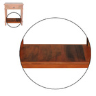 Aparador Tradicional 70cm Madeira Maciça Com Pátina 1 Gaveta