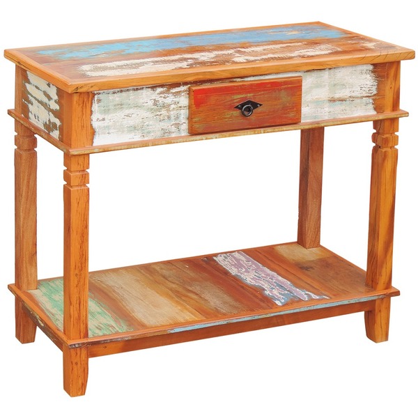 Aparador Tradicional Madeira Demolição 1 M 1 Gaveta - Pátina