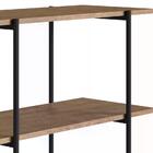 Aparador Tube 3 Prateleiras Vermont/preto – Artesano