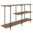 Aparador Tube 3 Prateleiras Vermont/preto – Artesano