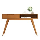 Aparador Tucumã Com Puxador Usinado E Pés Em Madeira Maciça N