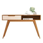 Aparador Tucumã Com Puxador Usinado E Pés Em Madeira Maciça N