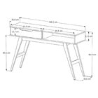 Aparador Tucumã Com Puxador Usinado E Pés Em Madeira Maciça N