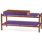 Aparador Uno Em Madeira Maciça - Acabamento Em Verniz E Laca