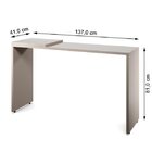 Aparador Valencia Rr Móveis Bege