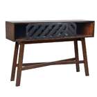 Aparador Venê Amêndoa E Preto