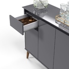 Aparador Veneza Cinza – Ej Móveis