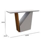 Aparador Veneza Com Tampo Chanfrado Ypê Off White Tana Decor