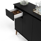 Aparador Veneza Preto – Ej Móveis