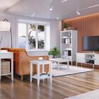 Aparador Vogue Artemobili 140 Cm Mdf 2 Gavetas Cor Branco