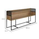 Aparador York Hanover E Preto 160 Cm