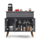 Aparador Zeus Cinza – Ej Móveis