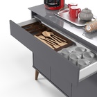 Aparador Zeus Cinza – Ej Móveis