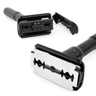 Aparelho Barbear Homens Preto Fosco 6 Lâminas Ajustáveis