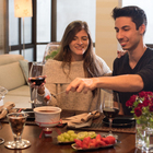 Aparelho De Fondue Chocolate Conjunto Casal 5 Peças Fundi