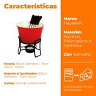 Aparelho De Fondue De Chocolate Em Cerâmica 6 Peças Zermatt V