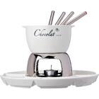 Aparelho De Fondue De Chocolate Em Cerâmica 8 Peças Charmy Br