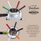 Aparelho De Fondue Em Aço Inox - Brinox (18 Peças)