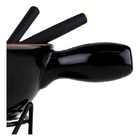 Aparelho De Fondue Em Cerâmica 9 Peças Para Queijo Ou Chocola