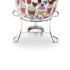 Aparelho De Fondue Em Cerâmica Com 7 Peças Cupcake - Brinox