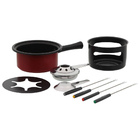 Aparelho de Fondue Firenze Panela Amarela 12 Peças Forma