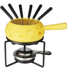 Aparelho De Fondue Jogo Com 10peças Queijo Chocolate