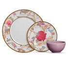 Aparelho De Jantar 12 Peças China Flowers-alleanza - Decorado