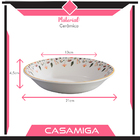 Aparelho De Jantar 16 Peças Cerâmica Ashley Amarelo