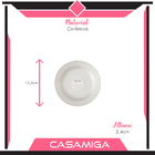 Aparelho De Jantar 16 Peças Cerâmica Perla Branco