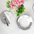 Aparelho De Jantar 16 Peças De Porcelana Germer Versa Geo