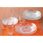 Aparelho De Jantar 16 Peças De Vidro Wheaton Crystal 2642