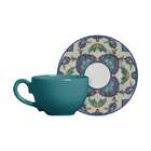 Aparelho De Jantar 20 Peças  Turkish - Alleanza - Bege / Verde