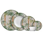 Aparelho De Jantar 20 Peças Bambu - Alleanza - Branco / Verde