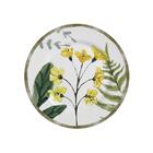 Aparelho De Jantar 20 Peças Com Xícara Branca Floratta