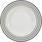 Aparelho De Jantar 20 Peças Paula - Schmidt - Branco / Preto