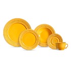 Aparelho De Jantar 20 Peças Poppy - Scalla - Amarelo
