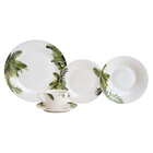 Aparelho De Jantar 20 Peças Porcelana Coqueiro – Lyor - Verde