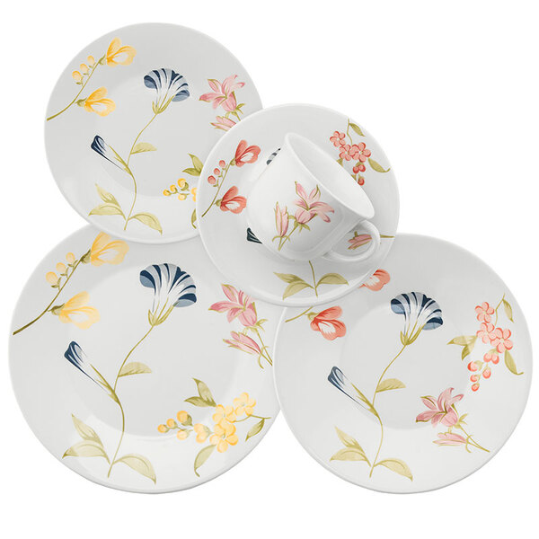 Aparelho De Jantar 30 Peças May - Biona Cerâmica - Colorido