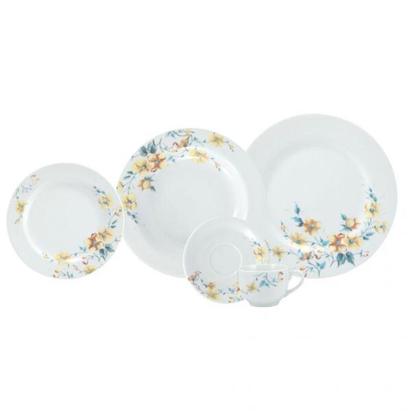 Aparelho De Jantar 30 Peças Monica - Schmidt - Branco