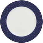 Aparelho De Jantar 42 Peças Maitê - Schmidt - Branco / Azul