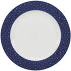 Aparelho De Jantar 42 Peças Maitê - Schmidt - Branco / Azul