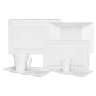 Aparelho De Jantar 42 Peças Plateau White 003452 Oxford